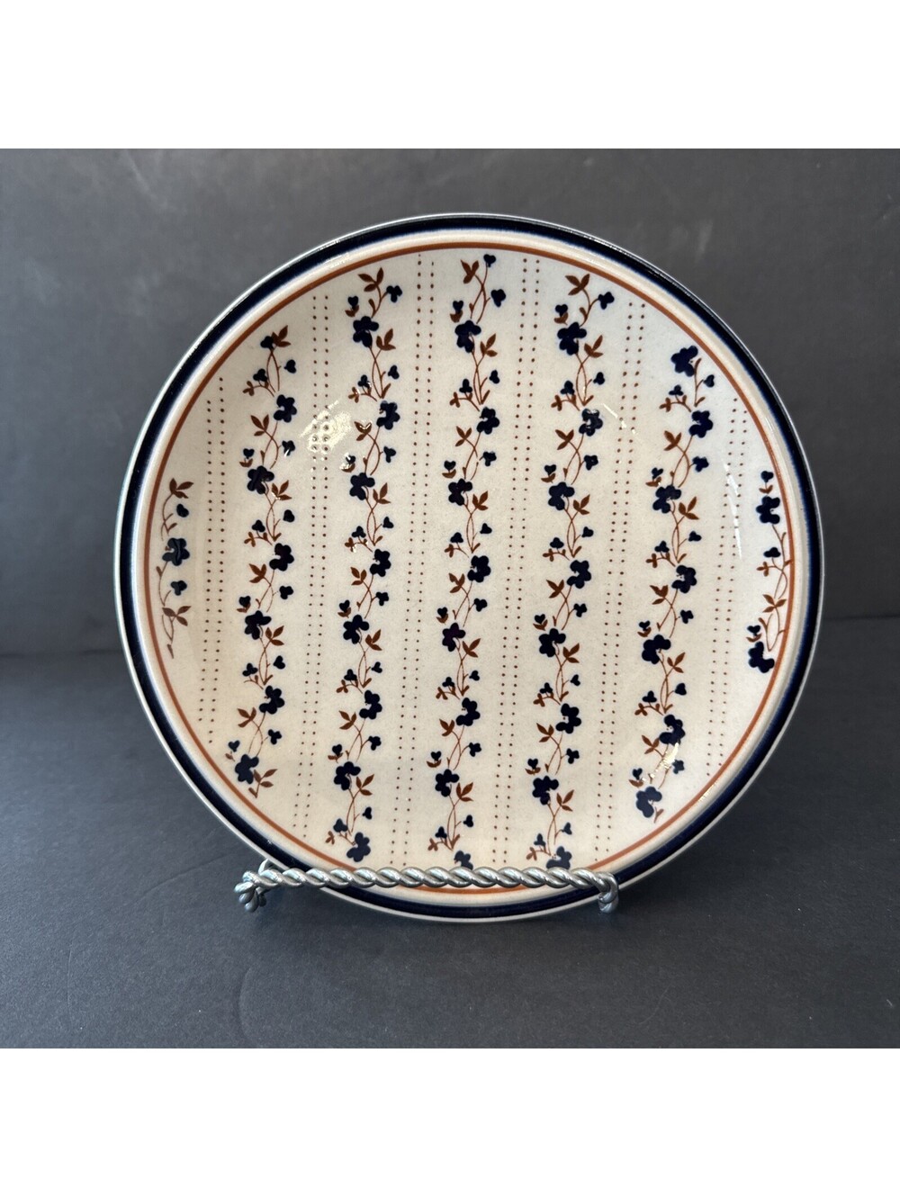 NEWCOR Regency Blue - American Country Collection  - Salad Plate - 7 5/8" W